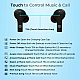 pTron Bassbuds Tango ENC Bluetooth Truly Wireless in Ear Earbuds with mic  (Black)