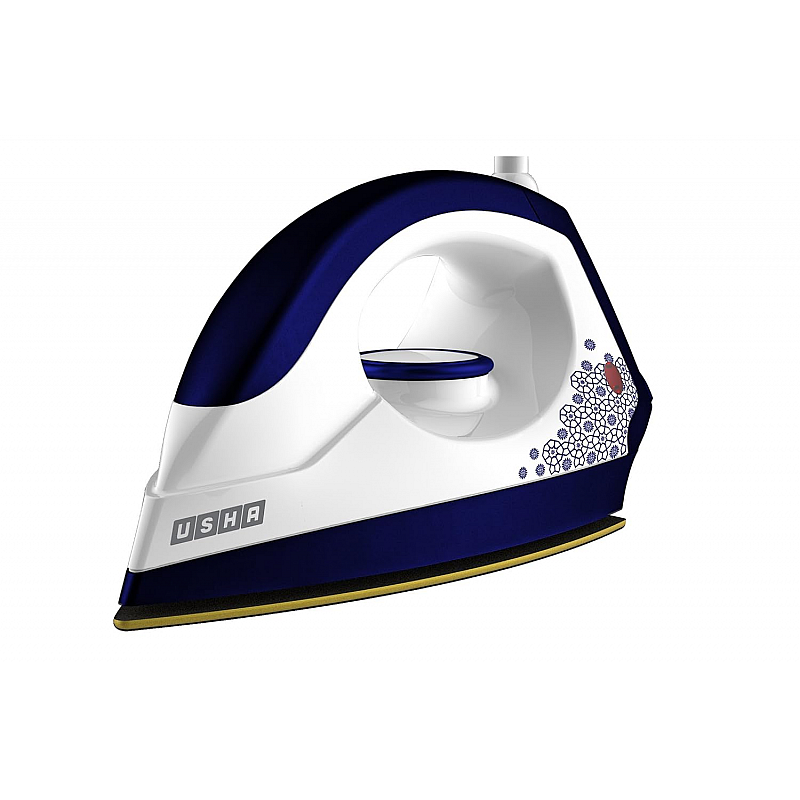 Usha EI 3302 Gold 1100-Watt Lightweight Dry Iron (Galaxy Blue)