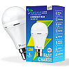 SYSKA 9W B22D 6500K Cool Day Light Inverter Rechargeable Emergency Led Bulb Pack of 1