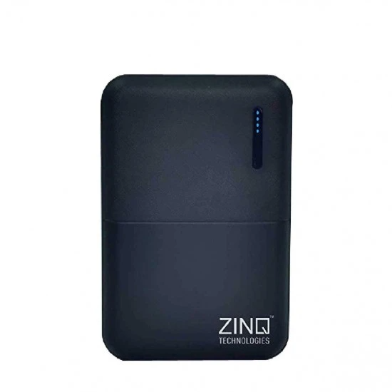 Zinq 10000mAh Li-Polymer Power Bank with 18W QC 3.0 Quick Charge Z10KP (Black)