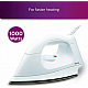 Philips HI113 1000-Watt Plastic Body PTFE Coating Dry Iron