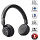 AGARO Raga Bluetooth Headphone Bluetooth without Mic Headset  (Black, On the Ear)