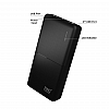 Zinq 20000mAh Li-Polymer Power Bank with 18W PD and QC 3.0 Quick Charge Z20KP (Black)