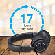 AGARO Raga Bluetooth Headphone Bluetooth without Mic Headset  (Black, On the Ear)