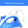 Usha Steam Pro SI 3713 1300-Watt Steam Iron (White/Blue)