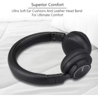 AGARO Raga Bluetooth Headphone Bluetooth without Mic Headset (Black, On the Ear) AGARO Raga Bluetooth Headphone Bluetooth without Mic Headset (Black, On the Ear)