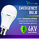 SYSKA 9W B22D 6500K Cool Day Light Inverter Rechargeable Emergency Led Bulb Pack of 1