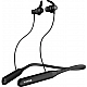 WINGS Phantom 110 Neckband, LED , 20 hrs Playtime, 50ms Low Latency Headphones Bluetooth Headset  (Black, In the Ear)