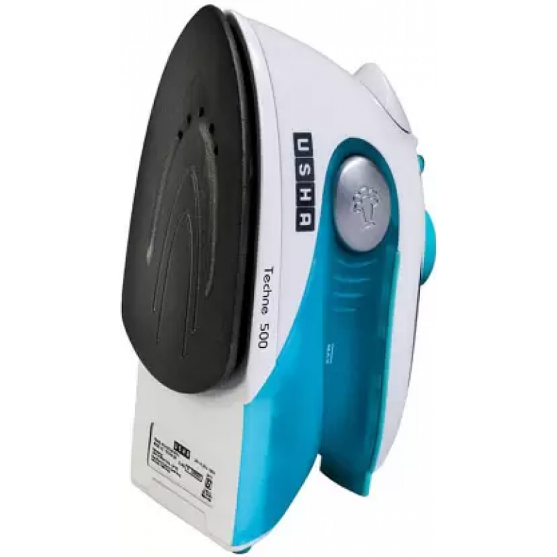 Usha Techne 500 1000-Watt Steam Iron (White and Blue)