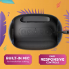 WINGS Upbeat 201 Made In India, BT 5.2,20 Hrs Playtime, With Mic 5 W Bluetooth Speaker  (Black, Mono Channel)