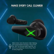 WINGS X-Fire with 25 Hrs playtime Bluetooth5.3, 50ms low latency game mode Bluetooth Gaming Headset  (Black, True Wireless)