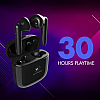 WINGS Bass Drops 101 with Environmental Noise Cancellation, 30 hours Playtime Bluetooth Headset  (Black, True Wireless)