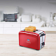 KENT 16030 850-Watt 2-Slice Pop-up Toaster (Red)