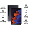 SAMSUNG Galaxy Tab S7+ With Stylus 6 GB RAM 128 GB ROM 12.4 inch with Wi-Fi Only Tablet (Mystic Black)