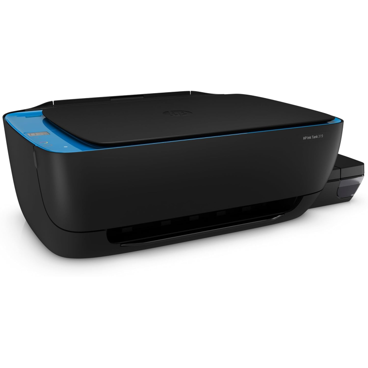 HP Ink Tank 319 Colour Printer, Scanner and Copier for Home/Office, High Capacity Tank Borderless Printing (Pre Ink Loaded) HP Ink Tank 319 Colour Printer, Scanner and Copier for Home/Office, High Capacity Tank Borderless Printing (Pre Ink Loaded)