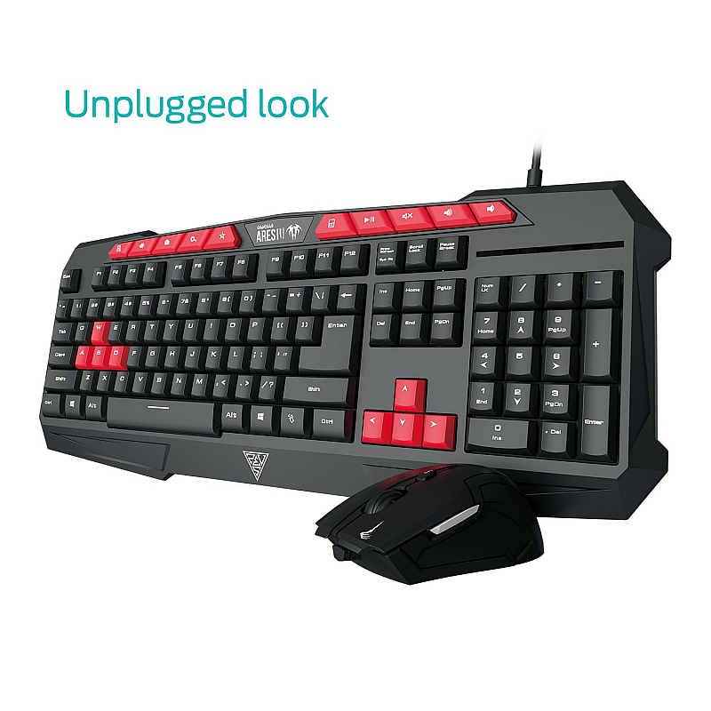 GAMDIAS ARES-GKC 100 Gaming Membrane Keyboard and Mouse