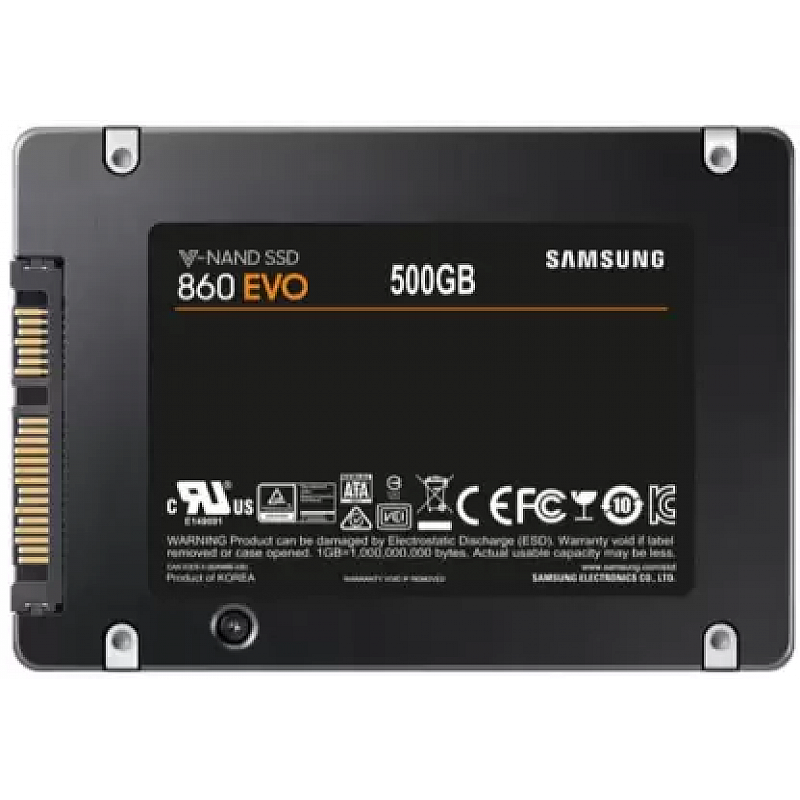 Samsung 860 EVO 500GB SATA 2.5 Internal Solid State Drive (SSD)