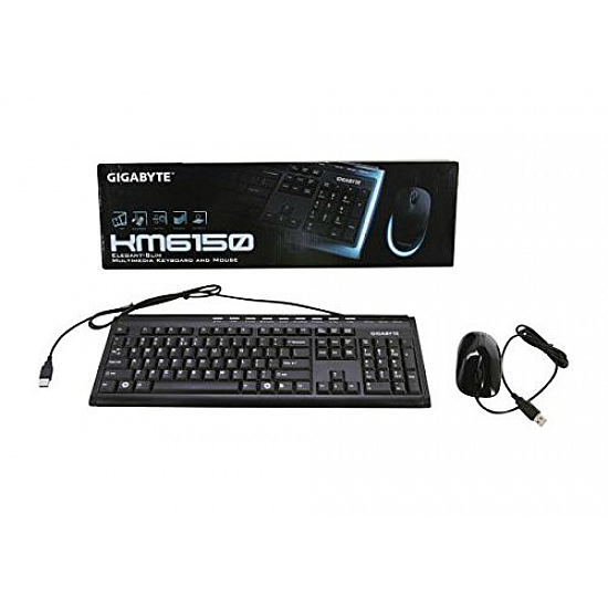 Gigabyte GK-KM6150Multi-Media Keyboard and Mouse Combo Set