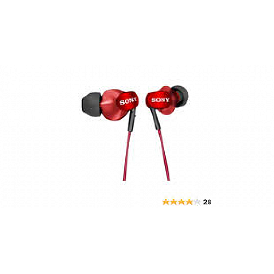 Sony MDR-EX220LP Headphone (Red)