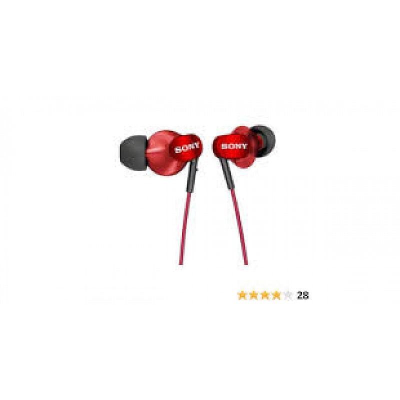 Sony MDR-EX220LP Headphone (Red)