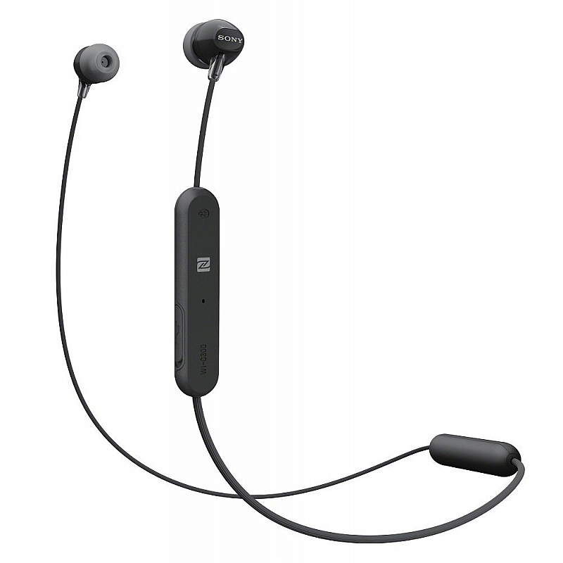 Sony wi-c300 wireless in-ear headphones black