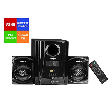 Frontech jil-SW-3918 Micro Hi-Fi System  (Black)