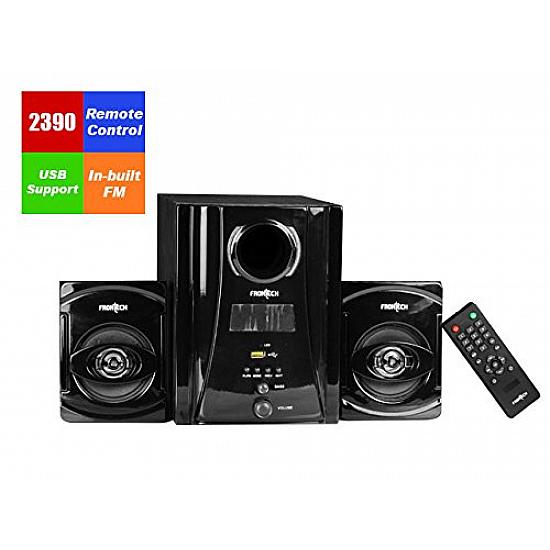 Frontech jil-SW-3918 Micro Hi-Fi System  (Black)