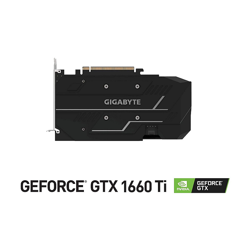 Gigabyte GeForce GTX 1660 Ti OC 6G 192-bit GDDR5 ,with Windforce 2X Cooling System, 90mm Unique Blade Fans Graphic Cards- (GV-N166TOC-6GD)-