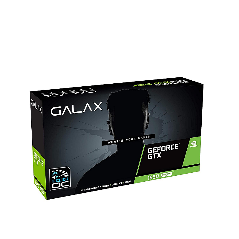 GALAX GeForce GTX 1650 Super EX (1-Click OC) - 4GB GDDR6 128-bit DP/HDMI/DVI-D-