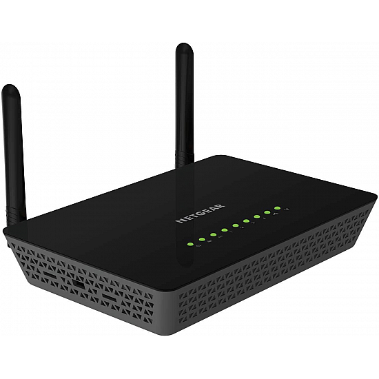 Netgear R6220 AC-1200 Smart WiFi Router with External Antennas Black