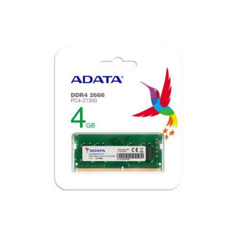 ADATA 4GB DDRA4 2666 Laptop Memory