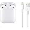 Apple AirPods with Charging Case Bluetooth Headset with Mic White, True Wireless