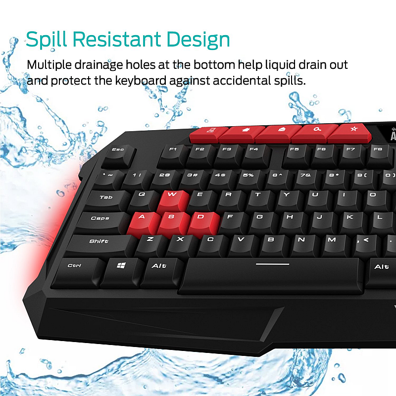 GAMDIAS ARES-GKC 100 Gaming Membrane Keyboard and Mouse