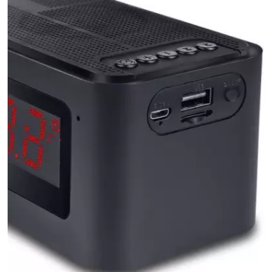 iBall Sound Clock Bluetooth Portable Speaker with Digital Clock and Alarm iBall Sound Clock Bluetooth Portable Speaker with Digital Clock and Alarm