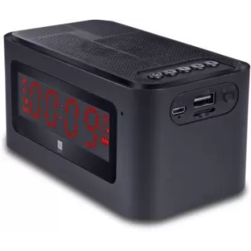 iBall Sound Clock Bluetooth Portable Speaker with Digital Clock and Alarm iBall Sound Clock Bluetooth Portable Speaker with Digital Clock and Alarm
