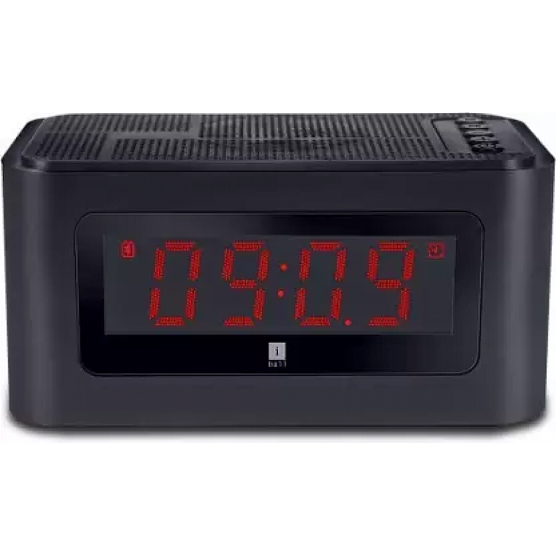 iBall Sound Clock Bluetooth Portable Speaker with Digital Clock and Alarm