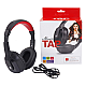 IBall Musi Tap Wireless Bluetooth Headphone with Micro SD Slot FM and AUX (Black/Red)