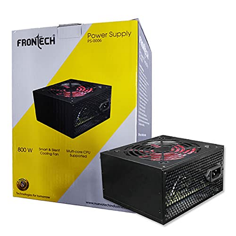 Frontech PS-0006 800 Watts PSU  (Black)