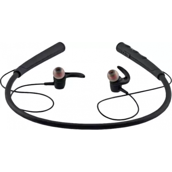 iBall EarWear Base BT 5.0 Neckband Earphone with Mic and 12 Hours Battery Life (Black)