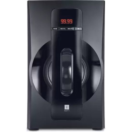 iBall Tarang Lion BT 2.1 Channel Multimedia Speakers (Black)