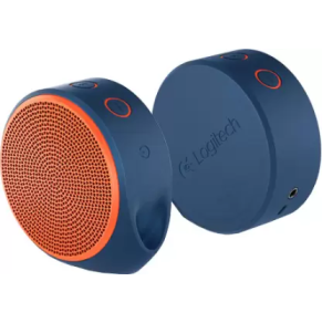 Logitech X100 Wireless Bluetooth Spekers (Blue/Orange)