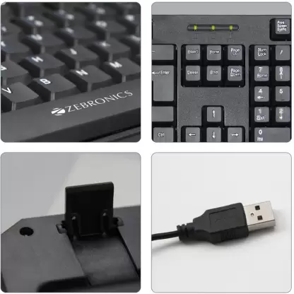 Zebronics K 21 Wired USB Laptop Keyboard (Grey) Zebronics K 21 Wired USB Laptop Keyboard (Grey)