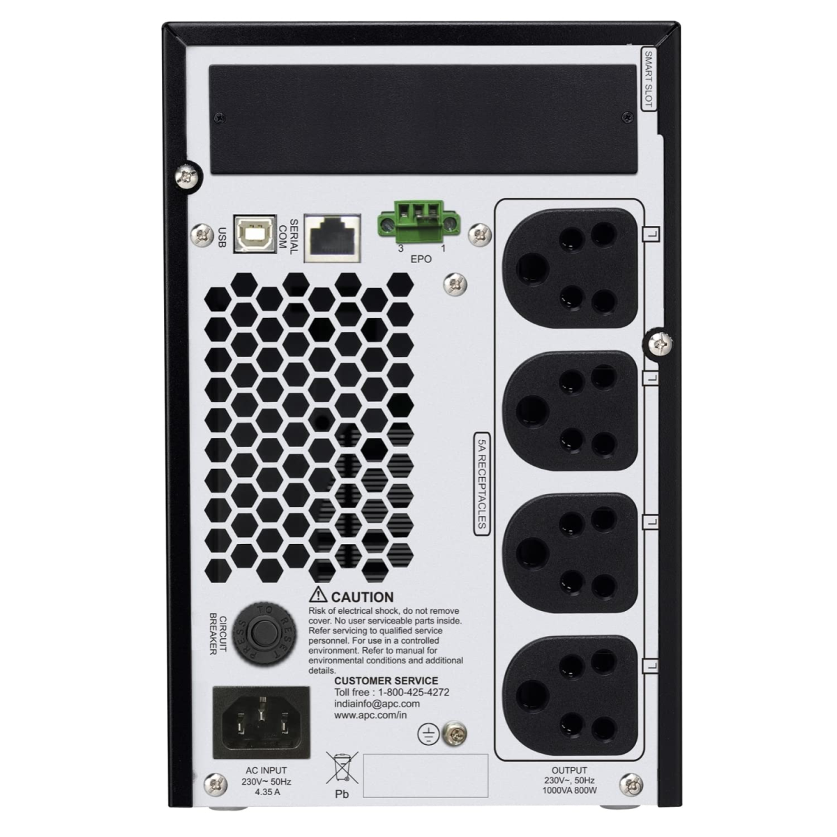 APC SRC1KI-IN 1KVA /800W Built in Battery UPS