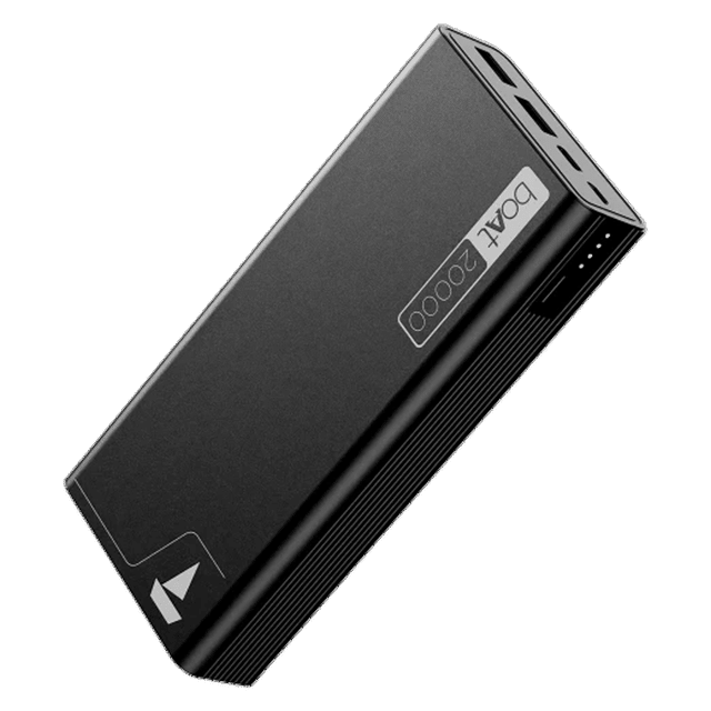 boAt Energyshroom PB400 20000 mAh 22.5W Fast Charging Power Bank Carbon Black boAt Energyshroom PB400 20000 mAh 22.5W Fast Charging Power Bank Carbon Black