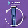 Misfit Groom 100 Trimmer 120 min Runtime 5 Length Settings  (Blue)