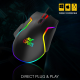 Ant Esports GM320 RGB Optical Wired Gaming Mouse 8 Programmable Buttons 7200 DPI