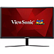 ViewSonic VX2458-C-MHD 60.96 cm 24 Inch Full HD LED 1080p 1ms Curved Gaming Monitor HDMI-DP 