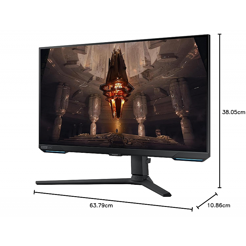 Samsung 28-Inch(70.85Cm) 3840 x 2160 Pixels 4K Gaming, UHD, IPS, 144 Hz, 1ms, Flat Monitor, HAS, Bezel-Less, HDR400 Black