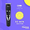 Kubra KB-2028 Rechargeable Cordless 50 Minutes Runtime Hair and Beard Trimmer for Men (Black)