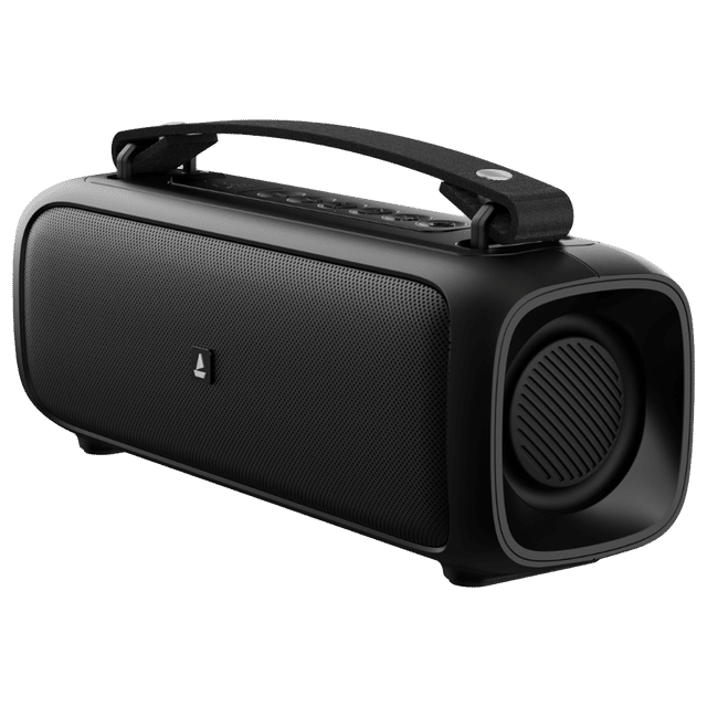 boAt Stone Beam 12W Portable Bluetooth Speaker (TWS Function, 2.0 Channel Stereo Sound, Midnight Black)